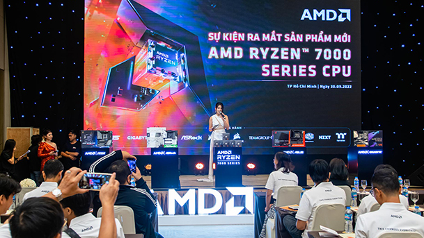 AMD ra mắt dòng CPU Ryzen™ 7000 tại Việt Nam