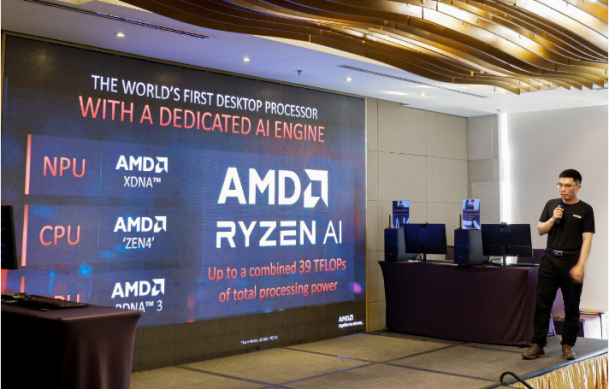 ROSA Computer ra mắt PC AI đầu tiên tại Việt Nam trang bị AMD Ryzen™ 8000G Series